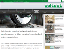 Tablet Screenshot of celtest.com